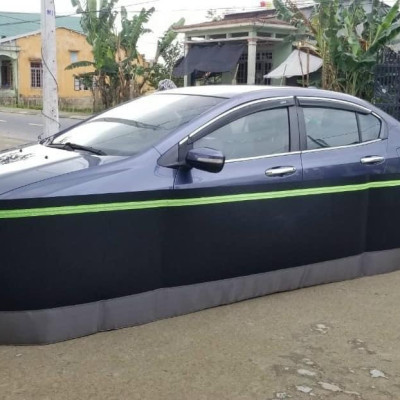 Quây chống chuột cho các loại ô tô xe hơi 4 chỗ -5- 7 chỗ có luới inox chống cắn +Khóa+Cáp+Bao tay