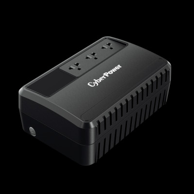 Bộ lưu điện UPS CyberPower BU600E - 600VA / 360W -  Tích hợp công nghệ ổn áp AVR, Công nghệ tiết kiệm điện GreenPower, công nghệ Line Interactive - Hàng chính hãng
