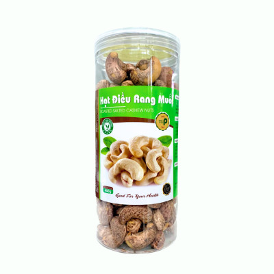 HẠT ĐIỀU RANG MUỐI TÂN LỘC PHÁT - HỘP 450G
