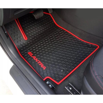 Thảm sàn, lót sàn cao su 3D cho Hyundai Elantra 2016-2019