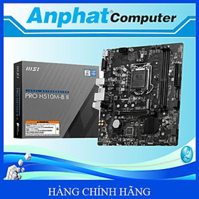 Bo Mạch Chủ Main MSI PRO H510M-B II Socket LGA1200 - Hàng Chính Hãng