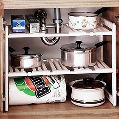 Sỉ KỆ ĐỂ XOONG NỒI GẦM BẾP THÔNG MINH TIỆN LỢI