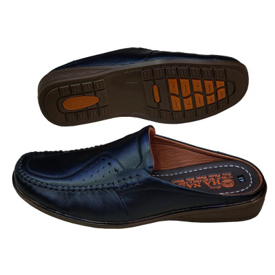 Dép Bít Mũi Nam HÀ NAM Da Bò Thật Cao Cấp GSB2098