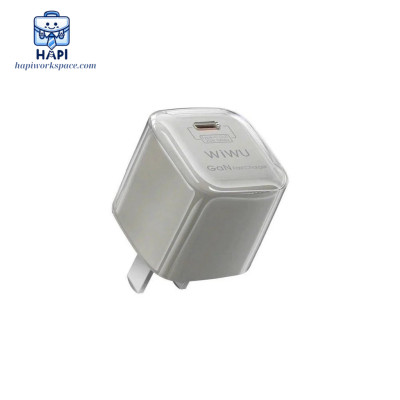 Bộ sạc nhanh 20W hàng chính hãng WiWU Jello U017 dành cho iP, kèm cáp C to L