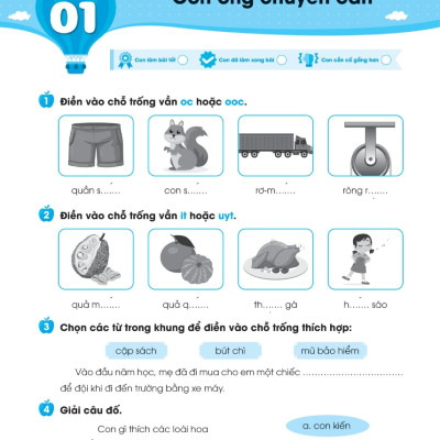 Vở Luyện Viết Chính Tả Lớp 1 - Âm - Vần - Đoạn - Chữ Hoa_MEGA