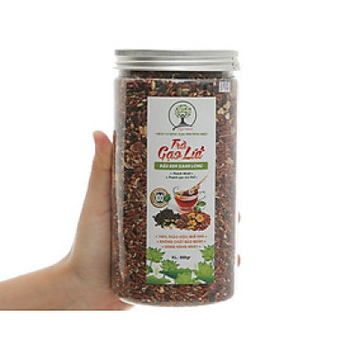 Trà gạo lứt huyết rồng - đậu đen xanh lòng MS (01kg) - Thanh nhiệt, mát gan, lợi sữa