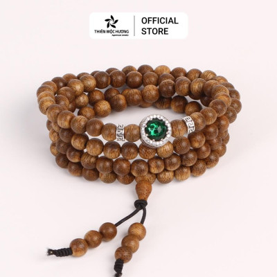 Vòng tay trầm hương 108 hạt - An yên, đoạn trừ 108 phiền não 