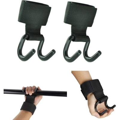 Dây Quấn cổ tay Có Móc 2300 - 2301 Nâng Tạ,Tập Xà Đơn Chính hãng  - Hỗ trợ kéo xà, tập lưng, SỈ, LẺ