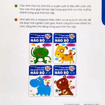Phát Triển IQ Rèn Luyện Tư Duy Não Bộ 2- 4 Tuổi: Khả Năng Quan Sát Và Ghi Nhớ