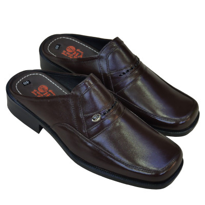 Dép Bít Mũi Nam HÀ NAM Da Bò Thật Cao Cấp GSB2094