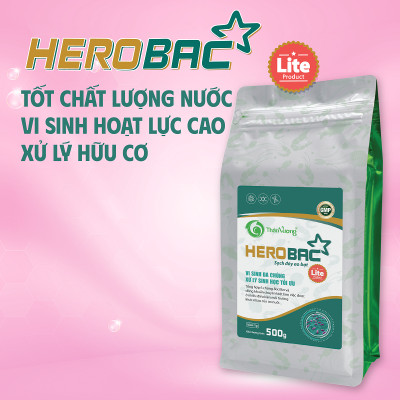 HEROBAC LITE - Vi sinh viên xử lý sinh học tối ưu (viên 1g)