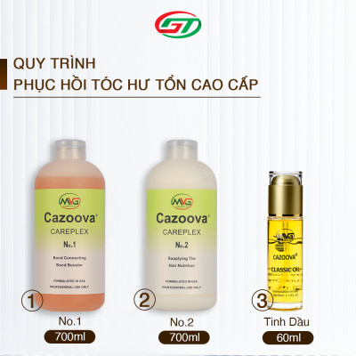Phục hồi tóc Keratin Nuôi Dưỡng & Phục Hồi tóc hư tổn Cazoova Careplex No.1 700ml