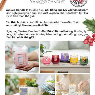 Nến Ly Lục Giác Sáp Đậu Nành 284gram từ Yankee Candle - Lemon Lavender