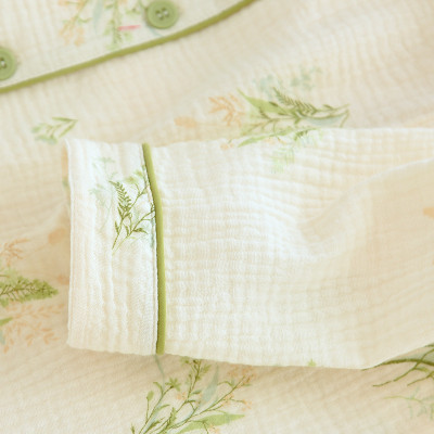 Bộ Đồ Bầu Và Sau Sinh Dài Tay AZ59 Có Khe Mở Cho Con Bú, Pijama Mặc Cữ