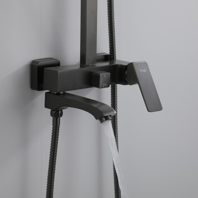 Sen cây tắm nóng lạnh mạ titan Frap F2476-9  -Hàng Chính Hãng LIÊN BANG NGA 