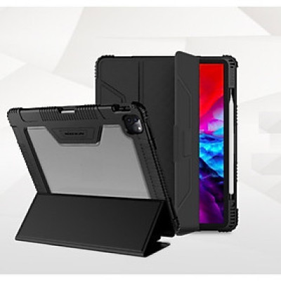 Bao da siêu chống sốc cho iPad Pro 11 inch 2020 hiệu Nillkin có ngăn đựng bút - Hàng chính hãng