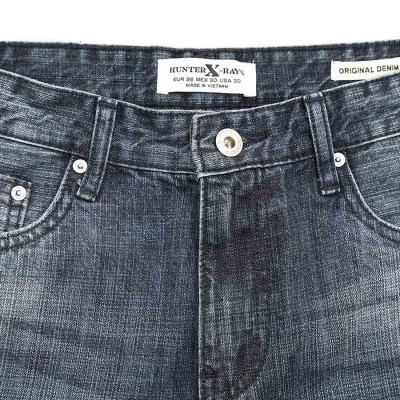 Quần Short Jeans Nam Form Slimfit Cotton Xanh – Hunter X-Rays S44