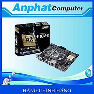 Bo mạch chủ Main ASUS H110M-K Socket LGA 1151 - Hàng Chính Hãng
