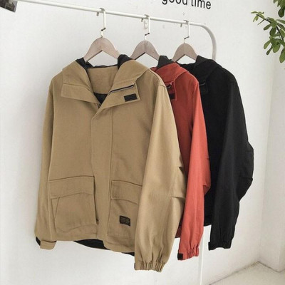 Áo Khoác Kaki Túi Hộp 3 Màu ( kèm ảnh thật )