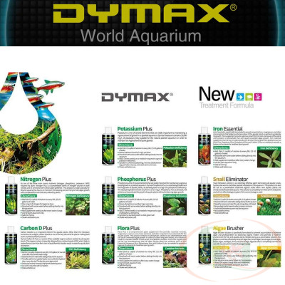 Dung dịch co2 Dymax Carbon D Plus lỏng ức chế diệt rêu tảo hại bể thủy sinh cá tép cảnh