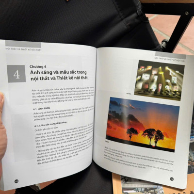 (Combo 2 tập, In màu) NỘI THẤT VÀ THIẾT KẾ NỘI THẤT - Phạm Đình Việt - NXB Xây Dựng