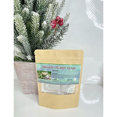 Trà lá ổi - Cỏ ngọt ( Hộp 30 gói 3g) - Sản phầm tốt cho người tiểu đường, thanh nhiệt mát gan và hỗ trợ giảm cân