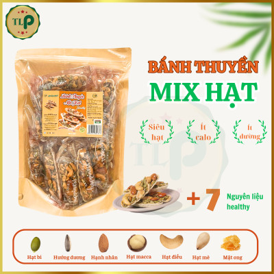 BÁNH THUYỀN MIX HẠT TÂN LỘC PHÁT BỊCH 200G