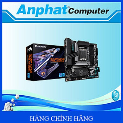 Mainboard Gigabyte B760M A PRO AX DDR4 Socket LGA1700 - Hàng Chính Hãng 