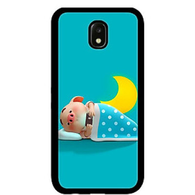 Ốp lưng cho Samsung Galaxy J7 Pro heo 7 - Hàng chính hãng