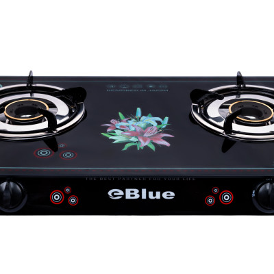 Bếp gas đôi mặt kính Eblue SV 212 KT hàng chính hãng