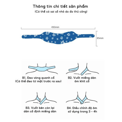 COMBO 2 Miếng Cao Dán Ngải Cứu Xương Khớp Giảm Đau Mỏi Khớp Cổ Vai Gáy