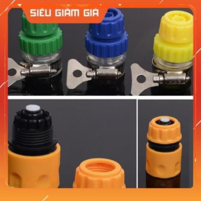 Bộ dây vòi xịt nước rửa xe, tưới cây . tăng áp 3 lần, loại 3m, 5m 206587 cút sập,nối nhựa+ tặng đai