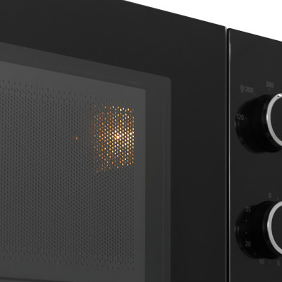 Lò vi sóng không nướng Samsung MS20A3010AL/SV 20 lít , màu đen, công suất 700W - Hàng chính hãng