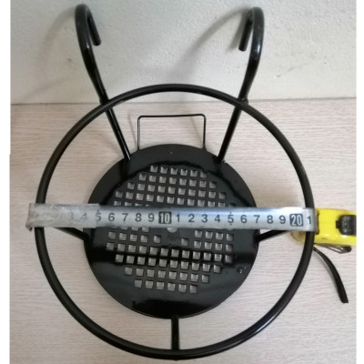 Combo 2 GIỎ SẮT Treo Chậu Hoa Ban Công Hình Tròn - Màu Đen