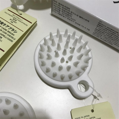 Lược gội đầu Silicone Nhật Bản - Massage xa da đầu - Giảm rụng tóc - Kích thích mọc tóc  DRU - Hàng Chính Hãng