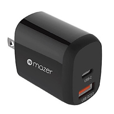 Củ sạc cho laptop/điện thoại Mazer SuperMINI 20W - Hàng Chính Hãng