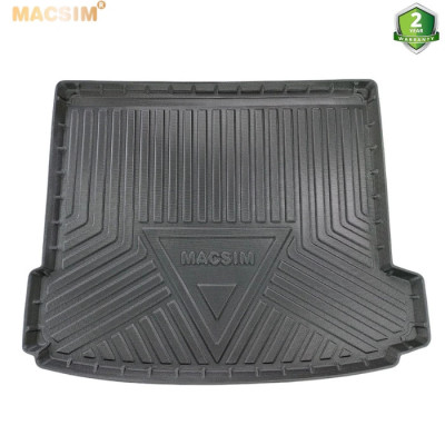 Lót cốp xe ô tô (qd) BMW X6 2009-2016 chất liệu TPV thương hiệu Macsim màu đen