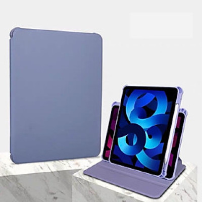 Bao da iPad xoay 360 độ lưng trong có khay bút cho iPad Pro 11, 13inch M4(2024), Gen 5/6/7/9/ Pro 11inch, Air4/5( hàng chính hãng)