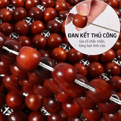 Lót Ghế Hạt Gỗ Nhãn, Hương, Pơ Mu Cho Ghế Ô Tô