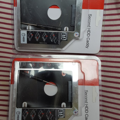 Caddy Bay 9.5mm và 12.7mm - Caddy bay chuyển đổi từ ổ dvd ra khay gắn ổ cứng, dùng cho laptop, giúp laptop có thêm ổ cứng thứ 2 - Hàng chính hãng