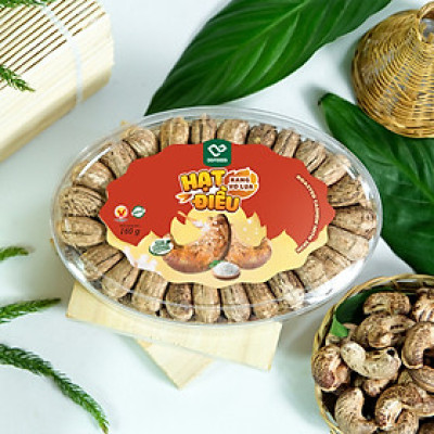 Hạt điều rang 160g DGfoods/Roasted cashew/HVNCLCL/hạt điều bình phước/ đặc sản cần thơ, Ăn chay mẫu Tết