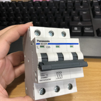 Cầu dao Panasonic 3 pha DIN BD Breaker DIN Type - Hàng chính hãng
