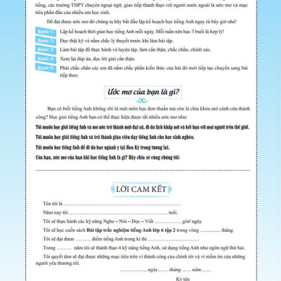 The Langmaster - Bài Tập Trắc Nghiệm Tiếng Anh Lớp 6 Tập 2- Có Đáp Án (Tái Bản 01)