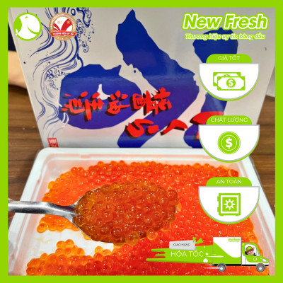 Trứng Cá Hồi Nhật Bản Size Đại - Hộp 500Gr