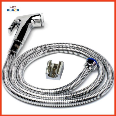 Vòi xịt vệ sinh cao cấp, kèm dây dẫn và đế cài 206804