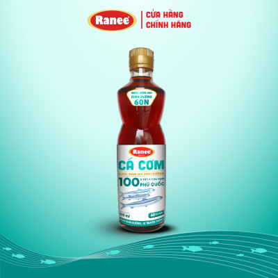 Nước mắm nhĩ dinh dưỡng Ranee cá cơm 60N 500ml