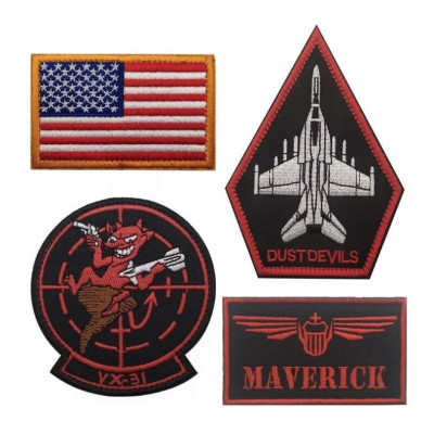 Patch máy bay chiến đấu TOP GUN_không quân