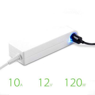 Bộ Chuyển Đổi Nguồn 220v Sang 12v Chân Tẩu 10A-120W Cao Cấp AZONE 