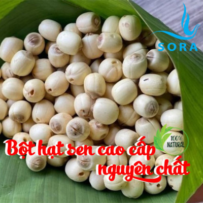 Sora Bột hạt sen cao cấp nguyên chất