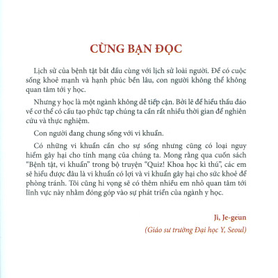 Quiz! Khoa Học Kì Thú - Bệnh Tật Vi Khuẩn (Tái Bản 2024)